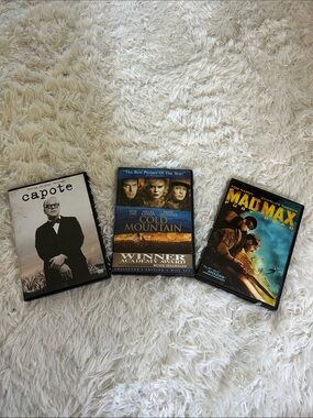 Assorted Movie DVD Collection - Capote, Cold Mountain, Mad Max -